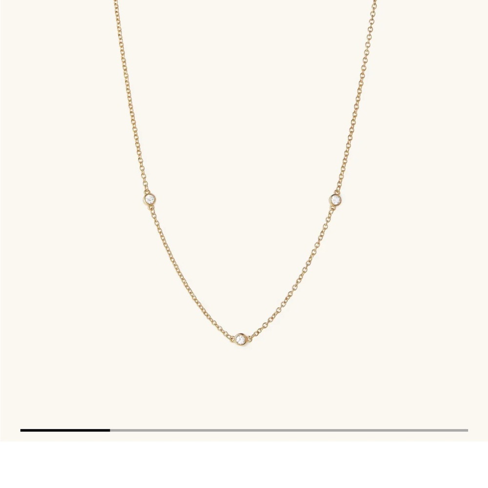 Mejuri Satellite Necklace brand new in box